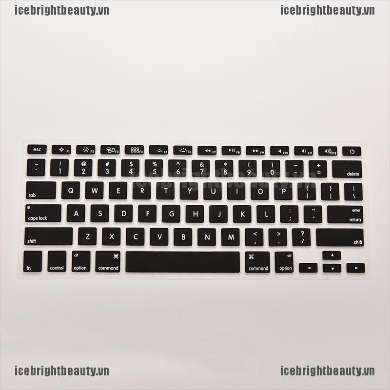 Miếng Silicone Phủ Bàn Phím Cho Macbook Air Pro 33.02 38.1 43.18 cm