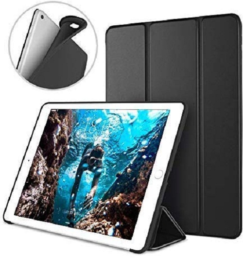 Bao da silicon dẻo kiêm ốp lưng cho iPad New 2017 9.7 - tương thích với ipad có mã model A1822, A1823