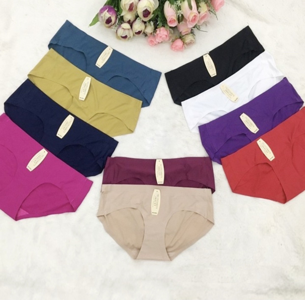 Quần Lót Su Đúc Nữ Không Đường Mai, Thun Lạnh, SIêu Co Dãn, Được Chọn Màu