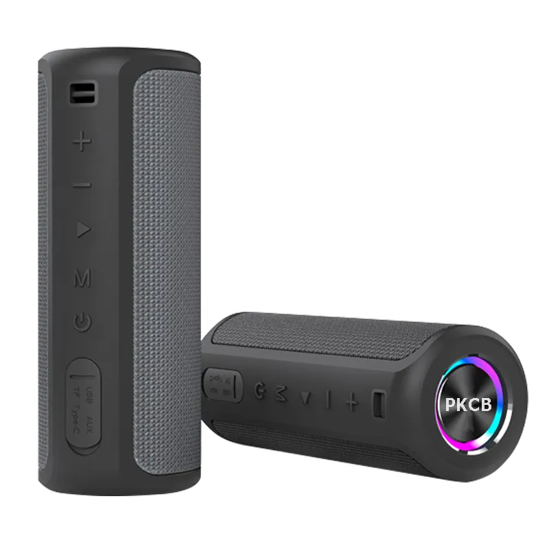 Loa bluetooth 5.3 PKCB 20W Super Bass TWS lên 40w TF Card/ Line in 3.5mm / AUX Stereo Surround, Loa Không Dây Nghe Nhạc Pin 3000Mah - Hàng Chính Hãng