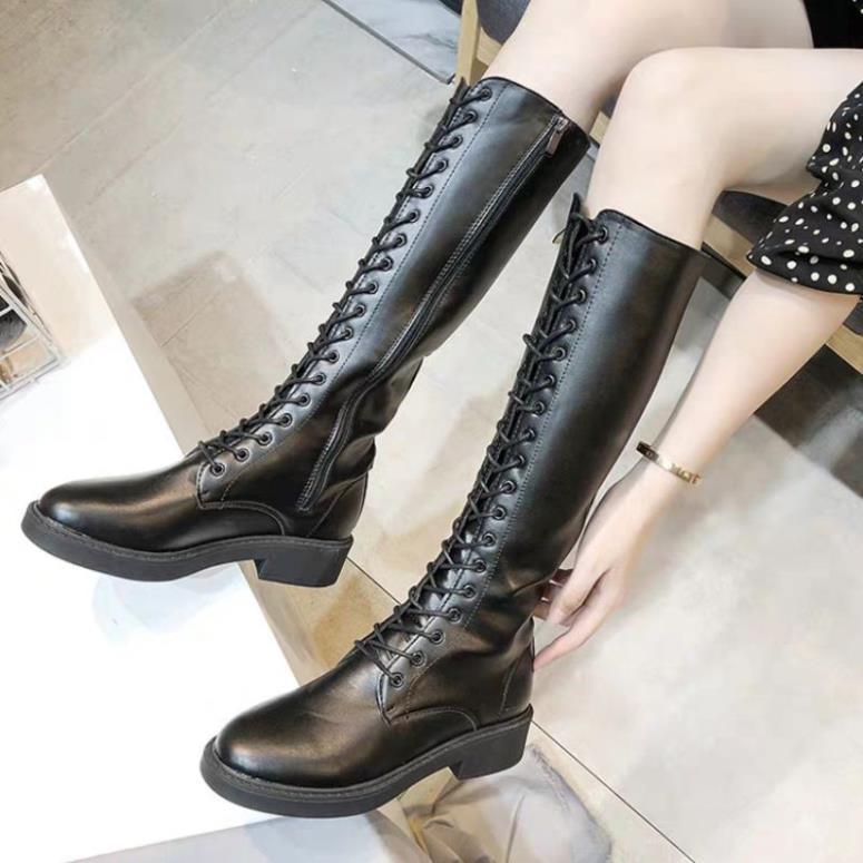 Hàng chất lượng Shop CÓ SẴN đủ sz 35-39_ full hộp Boots đùi phong cách Ulzzang mới nhất 2021