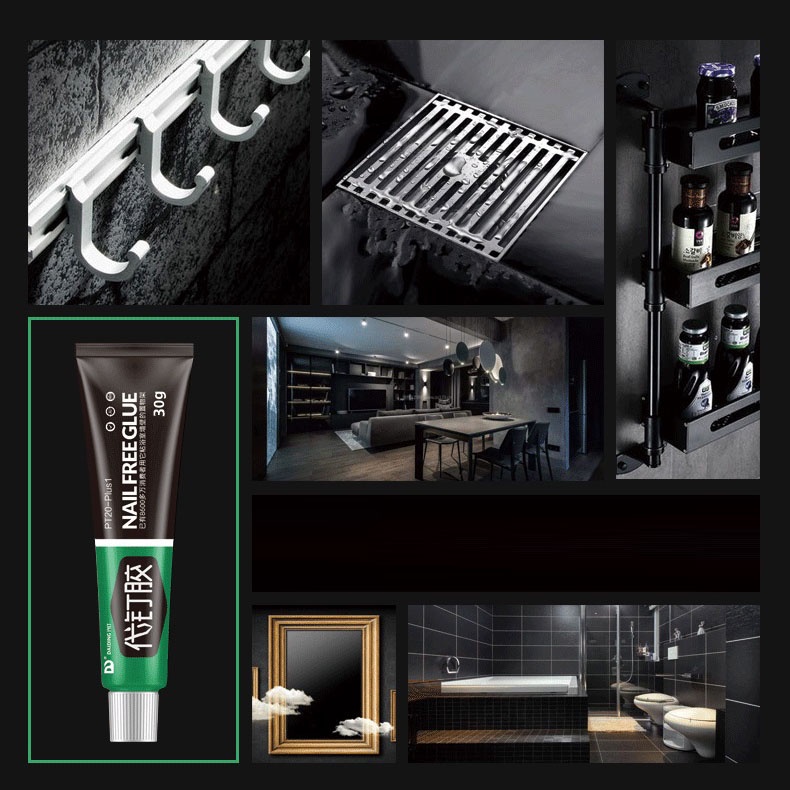 Keo Dính Nhật Bản Chính Hãng, Dán Trên Mọi Bề Mặt Thay, Thế Đinh 60g - Hàng Chính Hãng