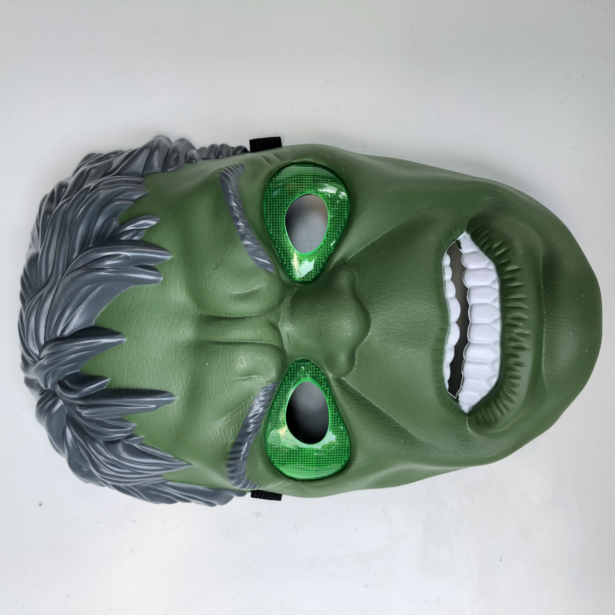 Mặt nạ người Khổng lồ xanh Hulk có đèn phát sáng hóa trang Trung thu , Halloween cho bé