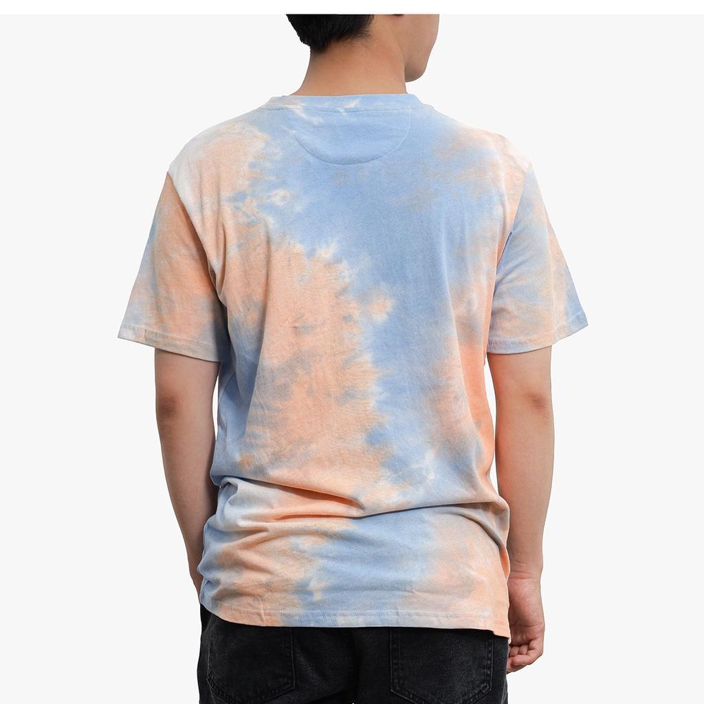 [Mã BMLT35] Áo Thun Nam Form Rộng SUTU TIE DYE Phong Cách Đa Màu Sắc Tạo Điểm Nhấn Nơi Đám Đông | A2OCES - CAM XANH