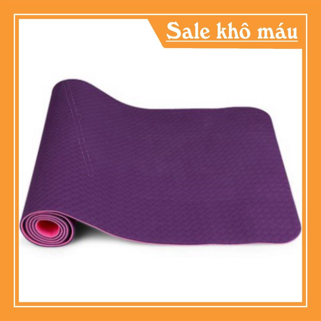 THẢM TẬP YOGA CAO CẤP 2 LỚP 6MM ( KHÔNG KÈM TÚI)