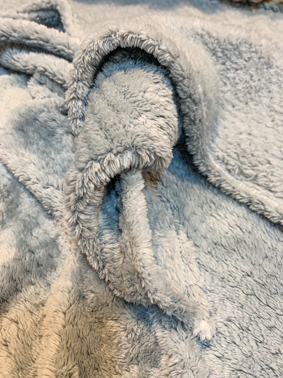 Mền lông cừu vân hạt bắp vải microfiber cao cấp A 1m6x2m  - mềm mại, ấm áp, thấm hút tốt