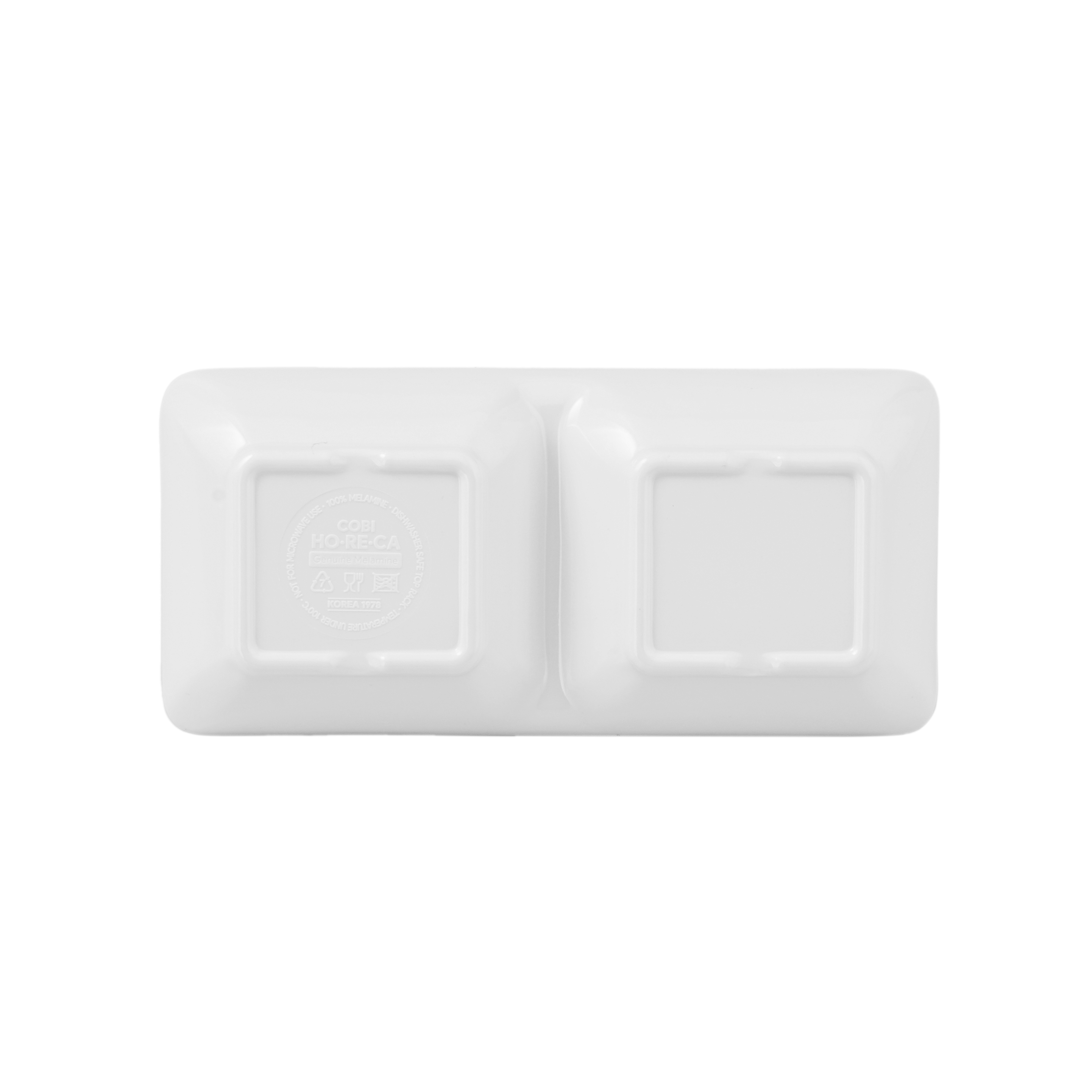 Dĩa chấm chia ngăn bằng nhựa melamine cao cấp