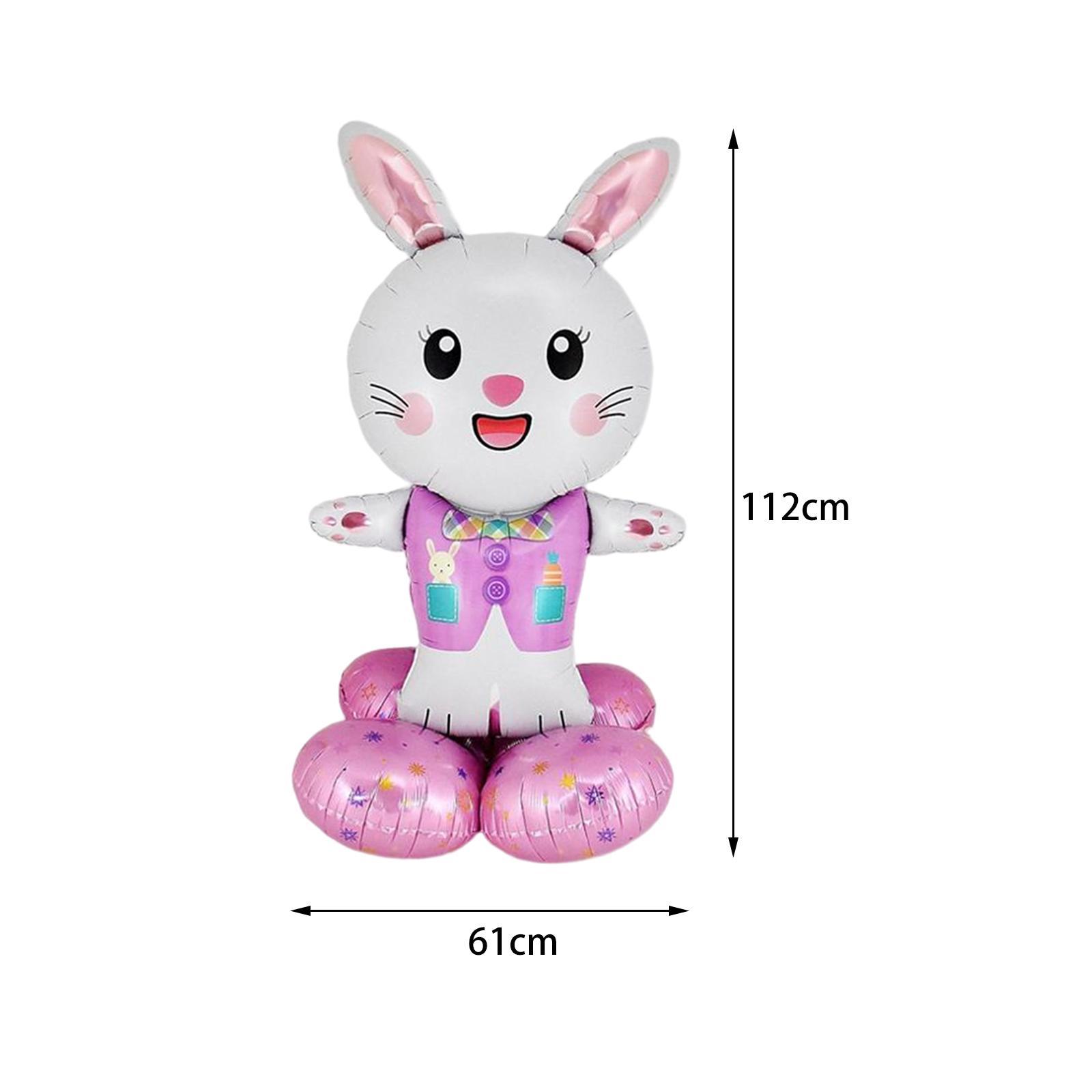 Inflatable bunny Easter for Children Decor for Baby Shower Holiday