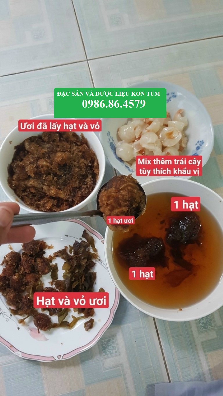 Đặc Sản Kon Tum - (Cho Xem Hàng) Hạt Đười Ươi Kon Tum Loại 1 Đặc Biệt Tỉ Lệ Nở 100% - Bịch 200G - OCOP 3 Sao