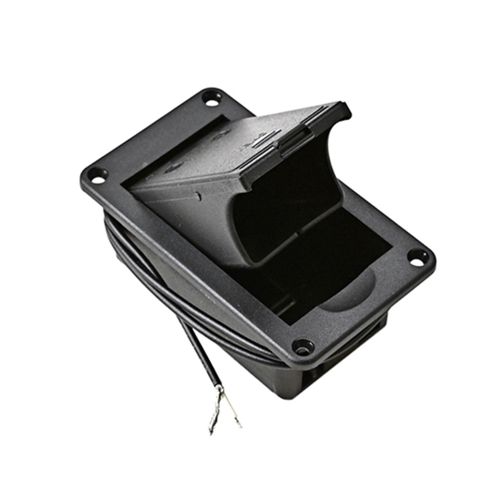 Guitar Pickup Battery Box Battery Case Lightweight for Guitar Bass Pickup