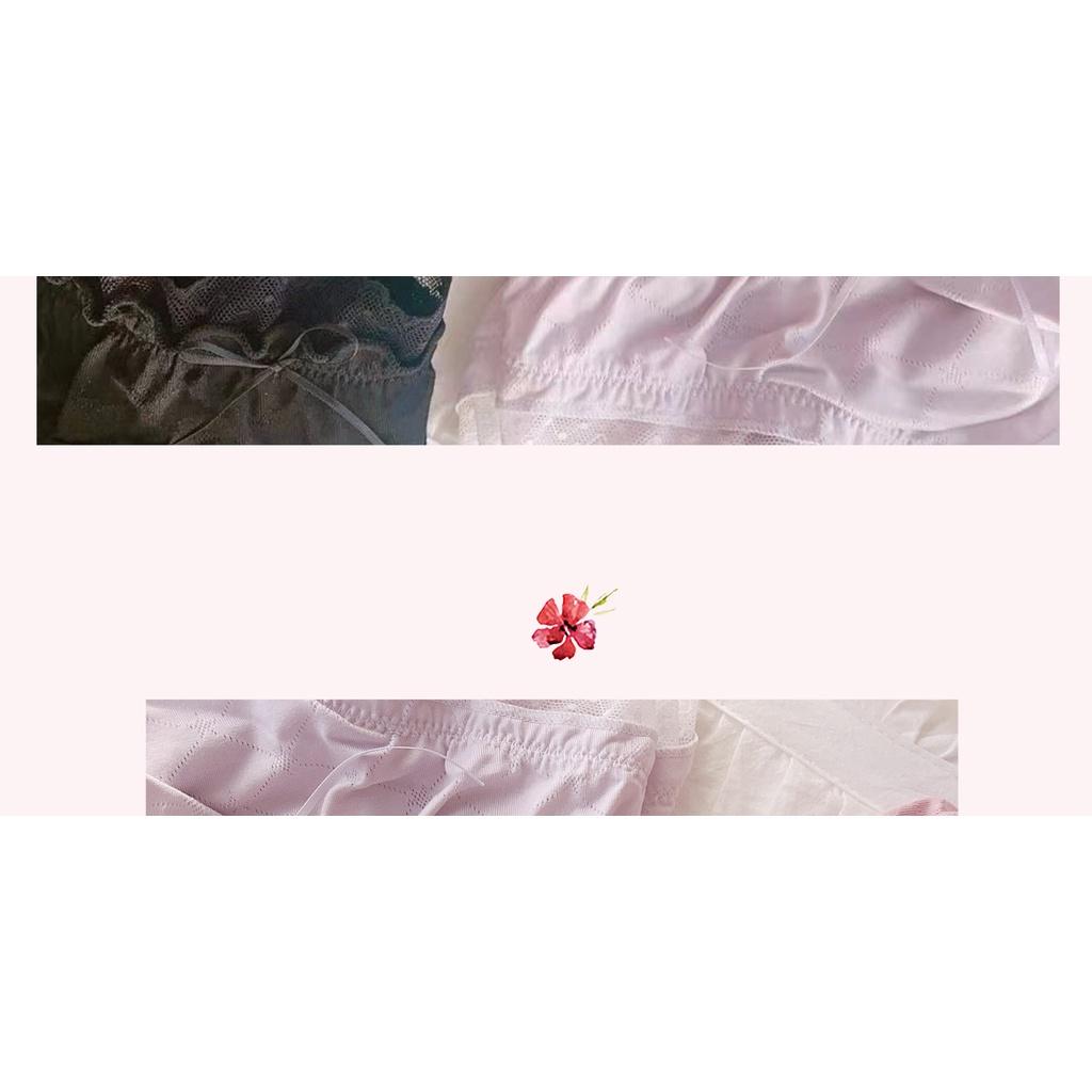 Quần Lót Nữ Cotton Kháng Khuẩn Phối Ren Thời Trang Xuất Đông Âu . Hàng Loại Đẹp.