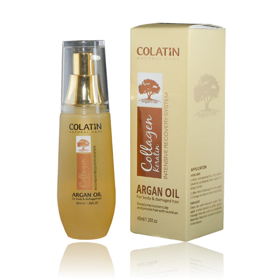 Tinh dầu dưỡng tóc COLATIN Argan Oil 40ML