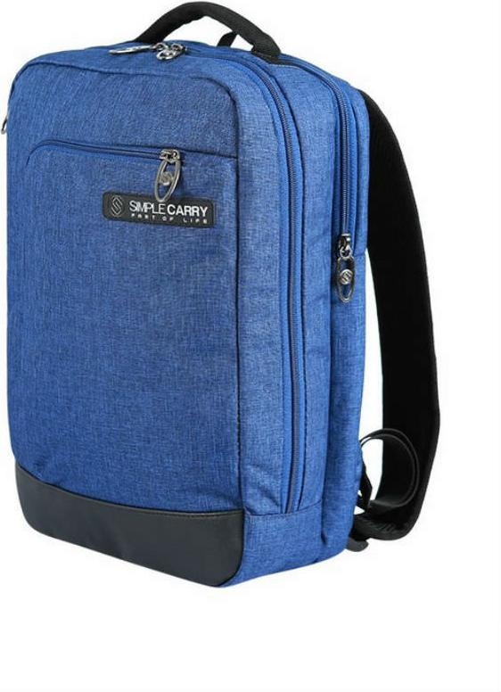 Balo Simplecarry M-CITY (34 x 24cm) - Navy