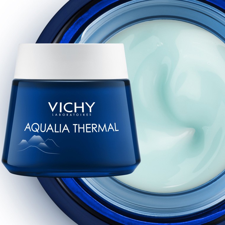 Mặt Nạ Ngủ Cung Cấp Nước Tức Thì Aqualia Masque Nuit Vichy 100888918 (75ml)