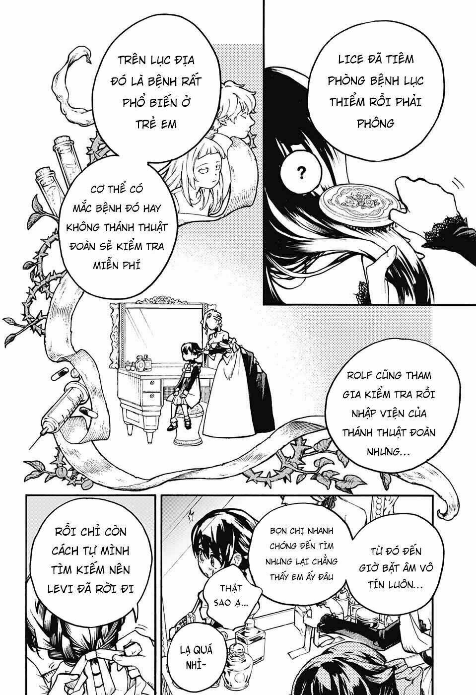 những bức họa quái dị của phù thủy chapter 15 22