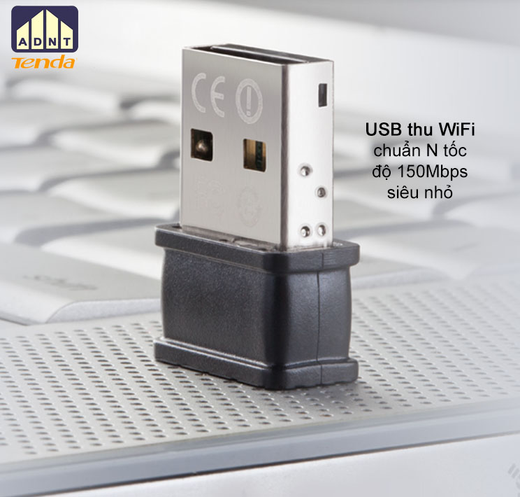 USB wifi bộ thu sóng wifi tốc độ 150 Mbps Wireless 311Mi Tenda hàng chính hãng