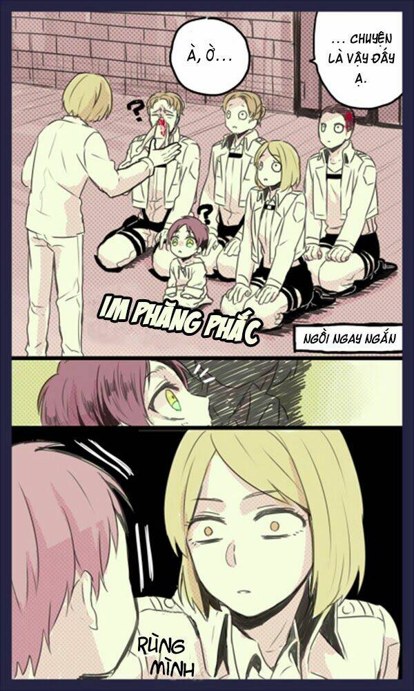 tấn công người khổng lồ - doujinshi eren x mikasa chapter 46 12