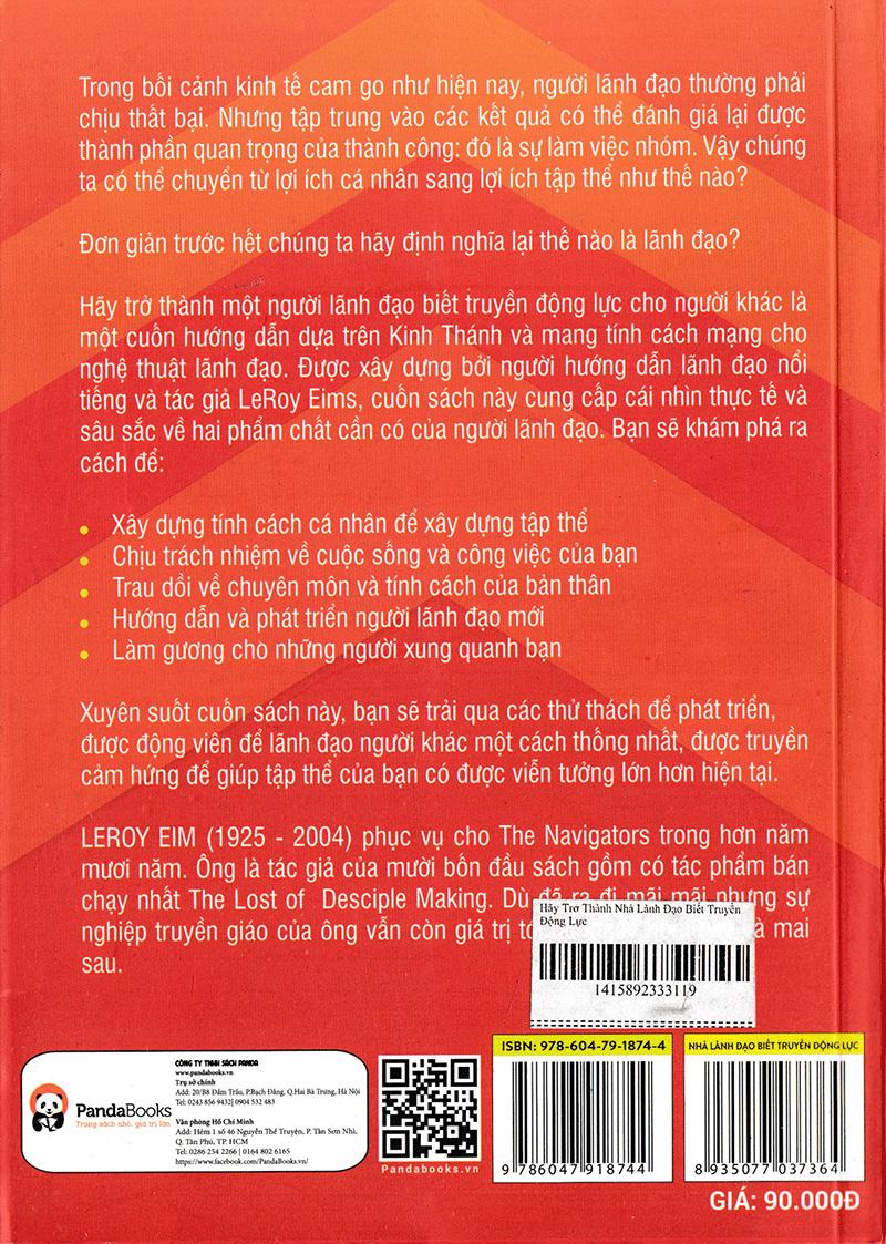 Sách Hãy Trở Thành Nhà Lãnh Đạo Biết Truyền Động Lực