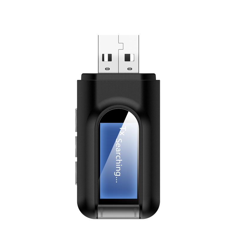 SOAIY Thiết Bị Thu Phát Nhạc Không Dây Bluetooth 5.0 BT-2IN1 - Hàng Nhập Khẩu