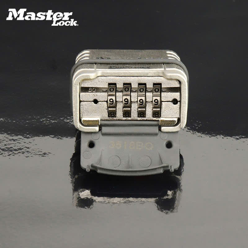 Khóa Inox Chống Gỉ Master Lock 1174 D, Mở khóa bằng cách quay số, không sử dụng chìa.