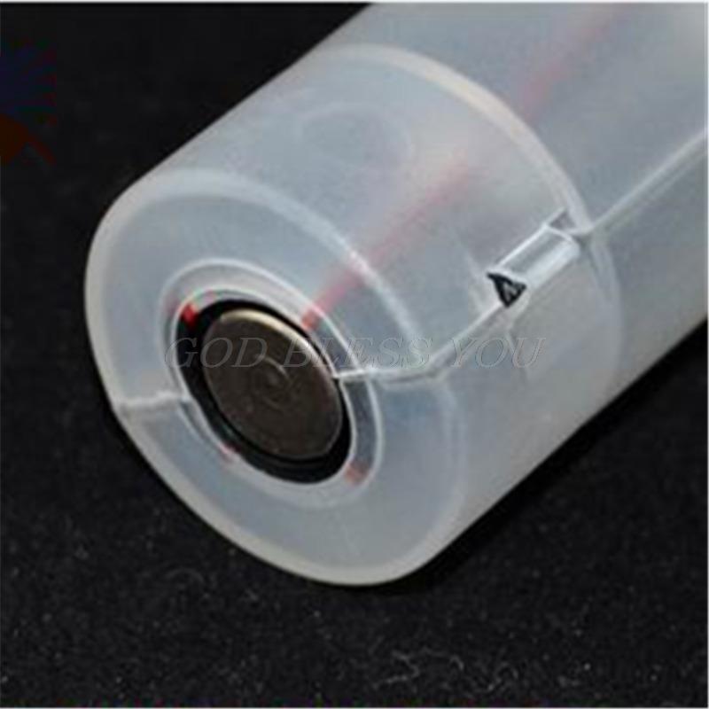 10 Chiếc AA Đến C Kích Thước Pin Adapter Chuyển Đổi Adapter Ốp Lưng Kết Hợp Tế Bào Pin Hộp Adapter Giá Đỡ Chuyển Đổi công Tắc