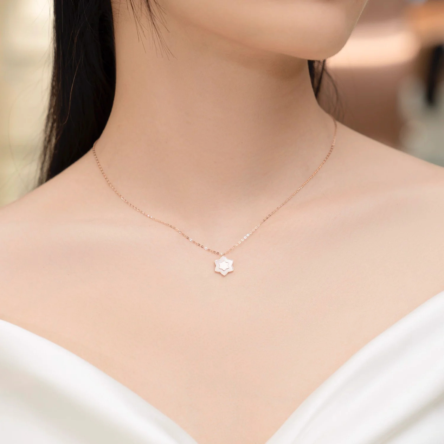 Dây Chuyền Vàng 18K DCZ006 Huy Thanh Jewelry