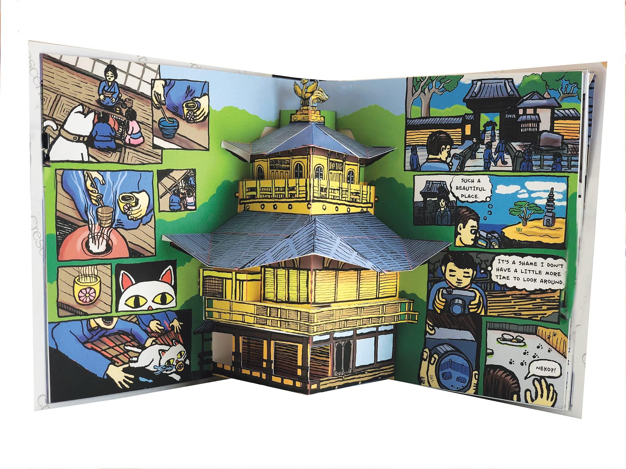 Hình ảnh Japan Pop-up Book: The Comic Adventures Of Neko The Cat (Visit Japan's Most Famous Sights From Kyoto To Kamakura)