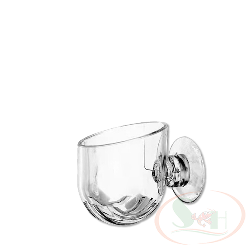 Cốc mica đựng trùng cho cá ăn sâu, trùng huyết, trùn chỉ chén cho ăn bể cá tép