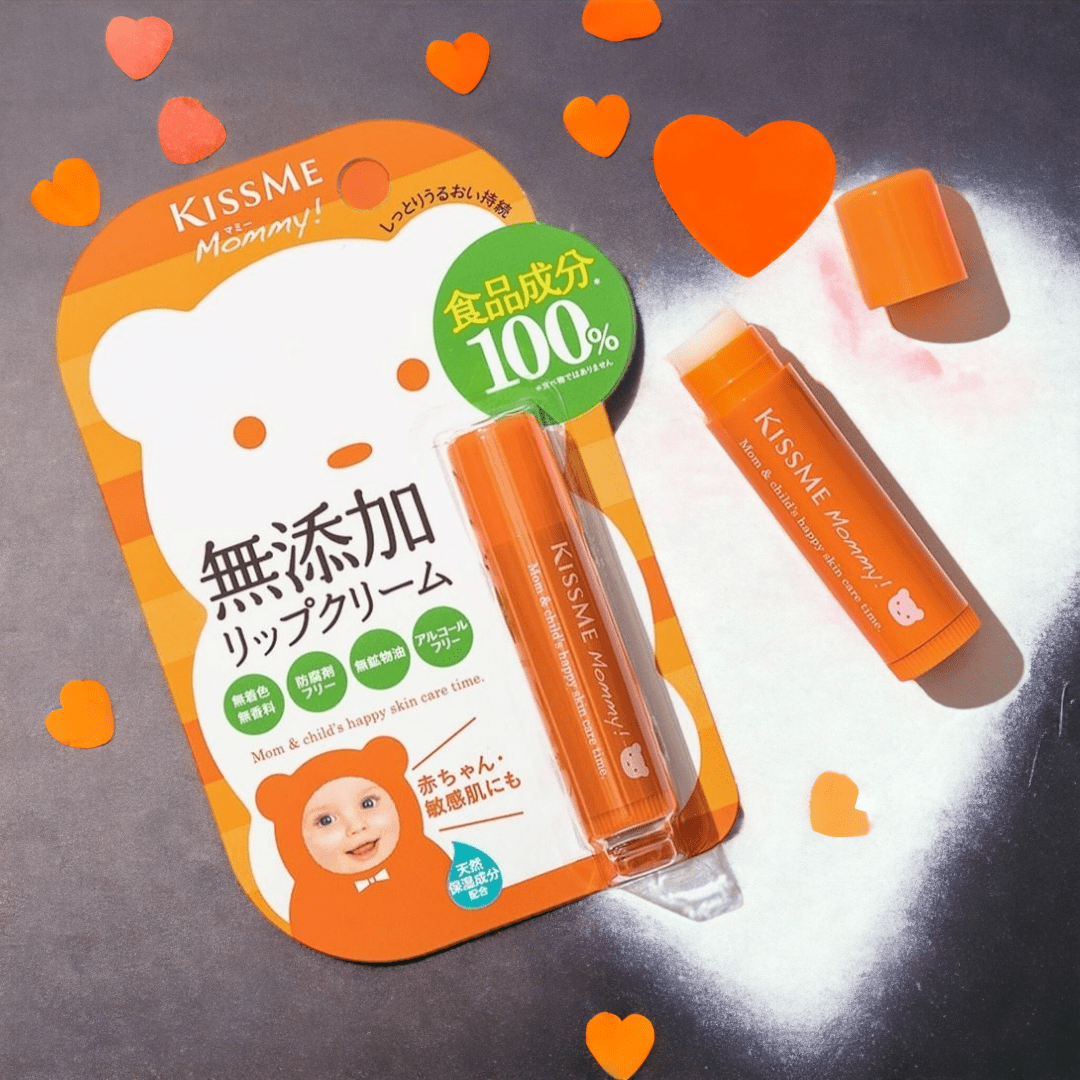 Kem Dưỡng Môi Kissme Mommy Chống Nứt Nẻ Dành Cho Bé Từ 06 Tháng Tuổi Và Da Nhạy Cảm Lip Cream (2.5G)