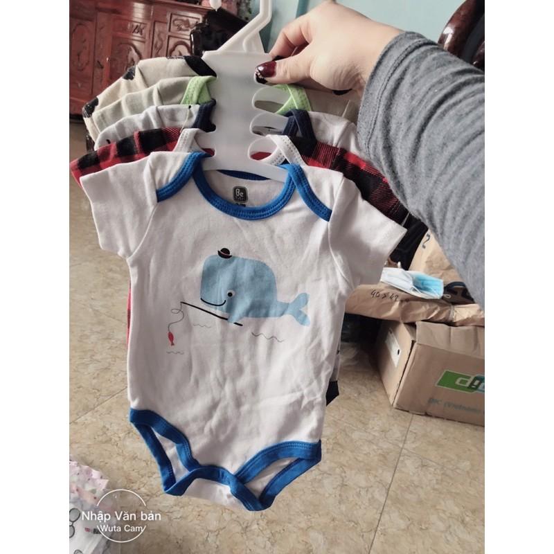 Body suit - Body chip cộc tay chuẩn BELITI cho bé trai bé gái từ 3-11kg