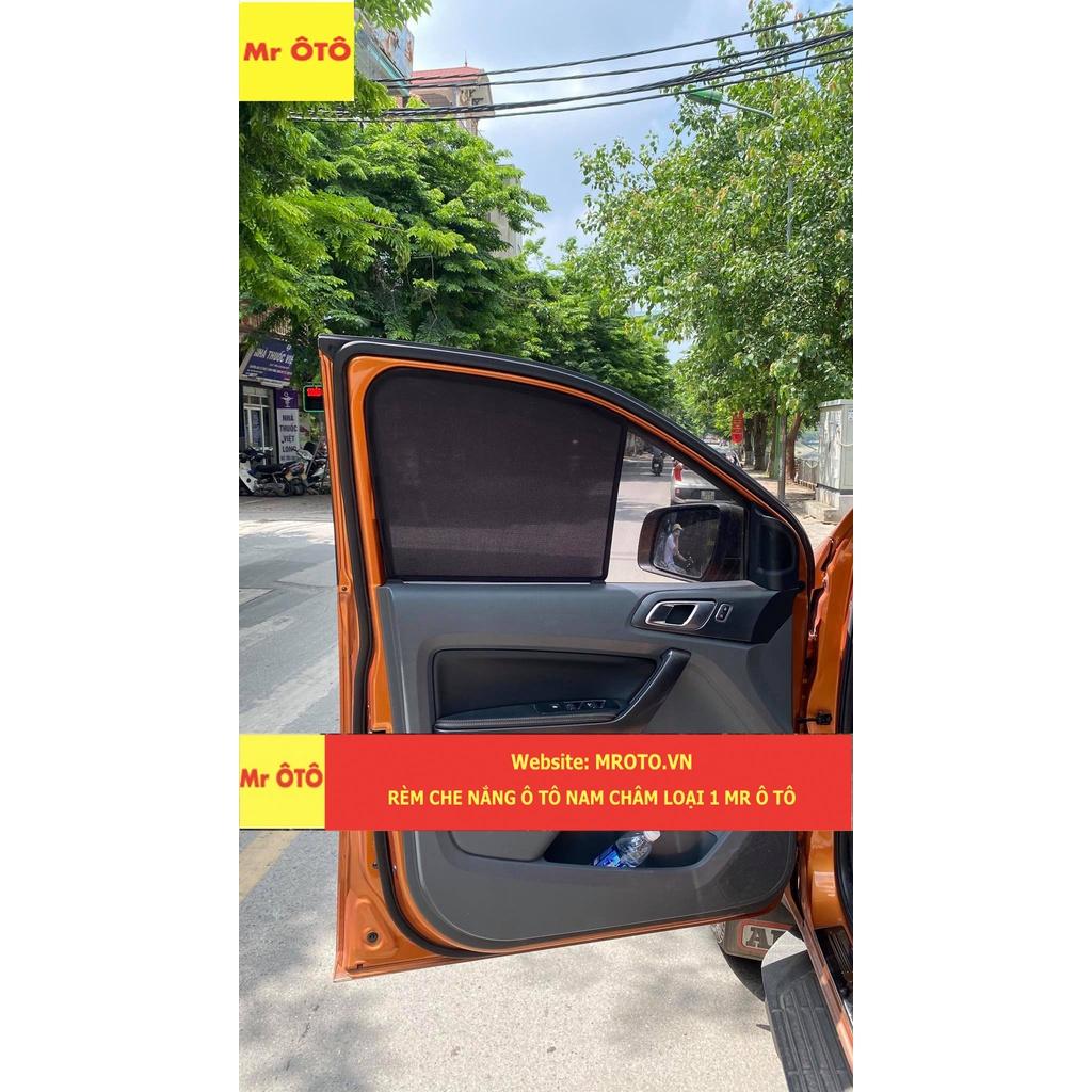 Rèm Che Nắng Xe Ford Ranger Hàng Loại 1. Cam Kết Dày Dặn, Chuẩn Khít Theo Xe