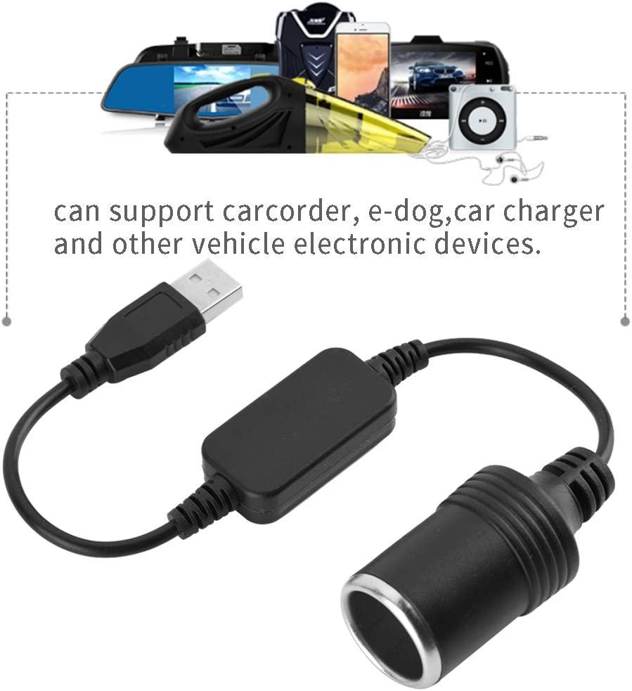 Bộ chuyển đổi bộ chuyển đổi nhẹ hơn, Cổng USB sang 12V Bộ chuyển đổi ổ cắm nhẹ hơn