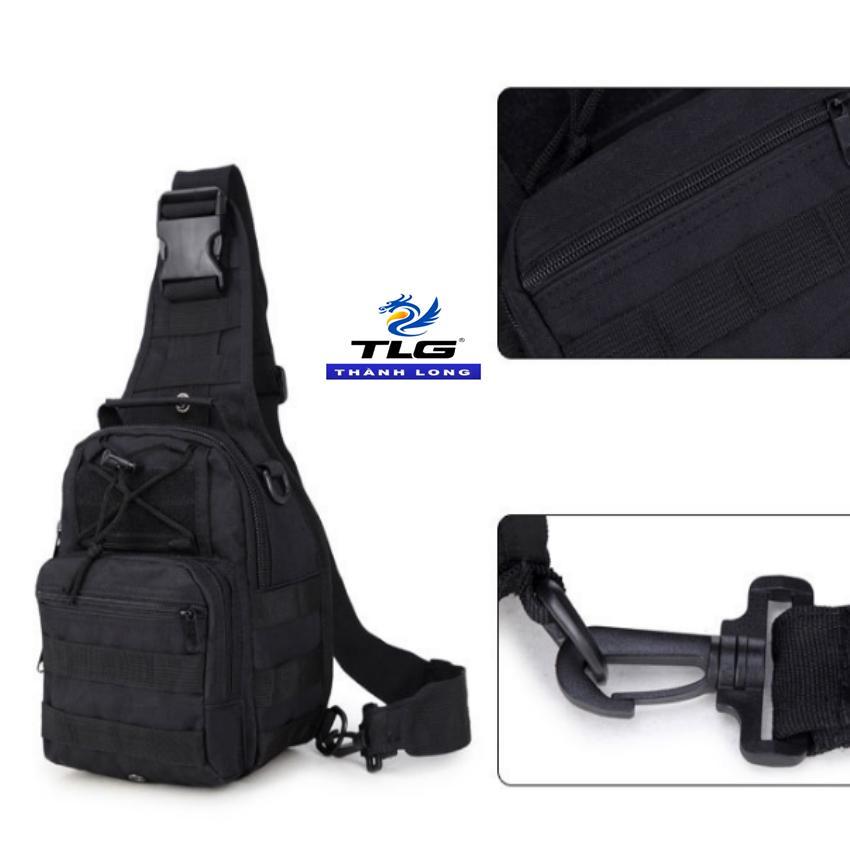 Thắt lưng dù chiến thuật và túi đeo ngực thời trang phong cách Quân đội Mỹ tặng 01 bút bi cao cấp TLG K410