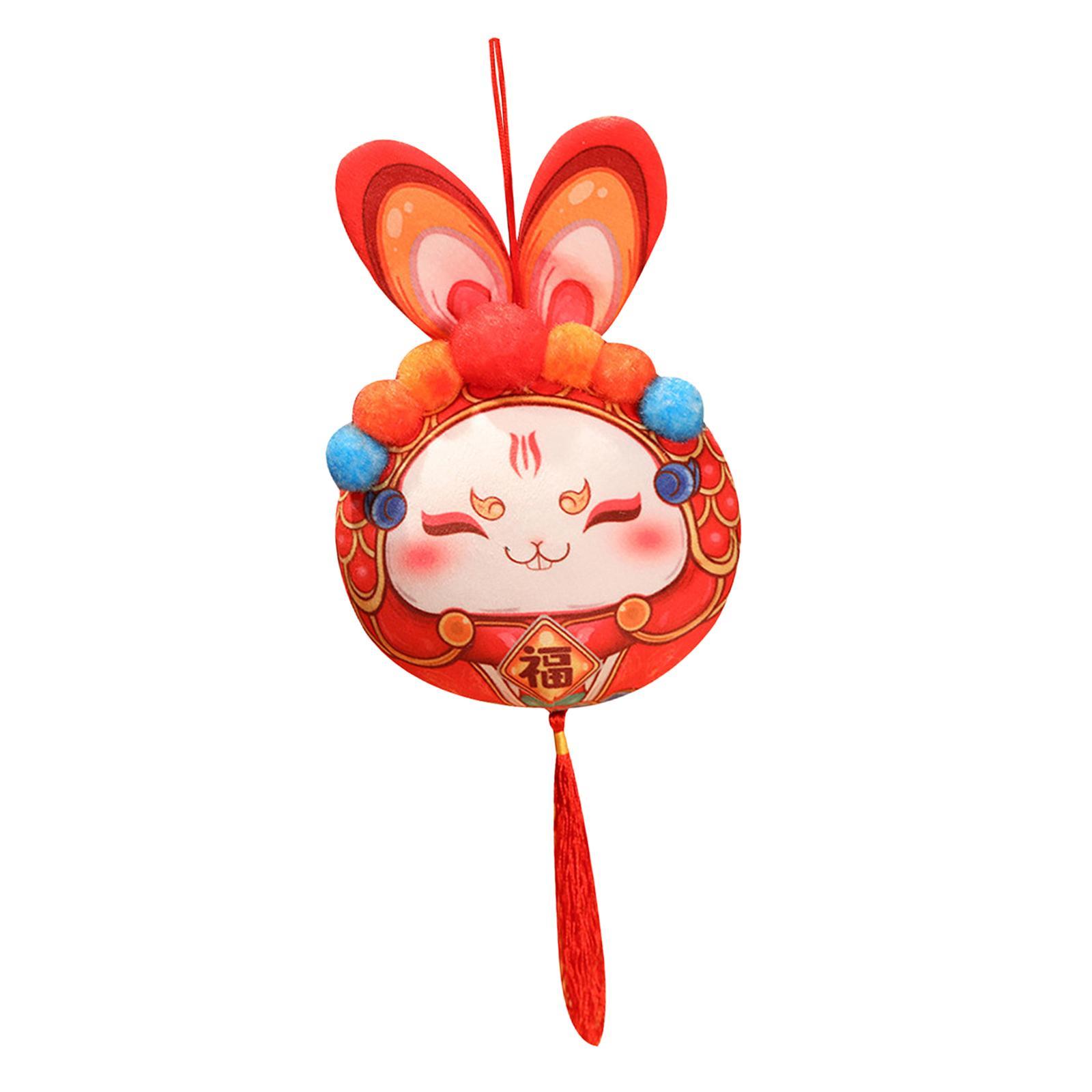 2023 Year Rabbit Year Doll Ornaments Chinese New Year for Home Decor