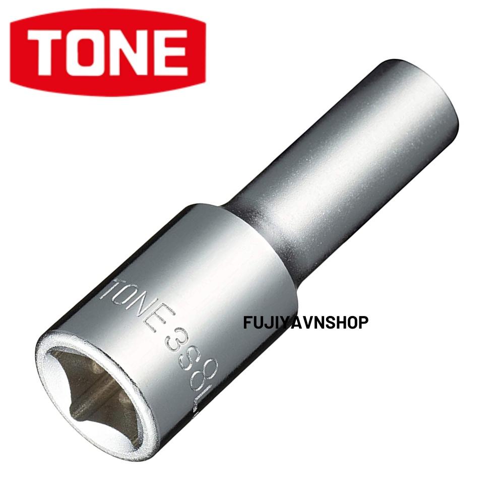 Đầu tuýp dài 6 cạnh Tone HP3S-08L ra lục giác 8mm