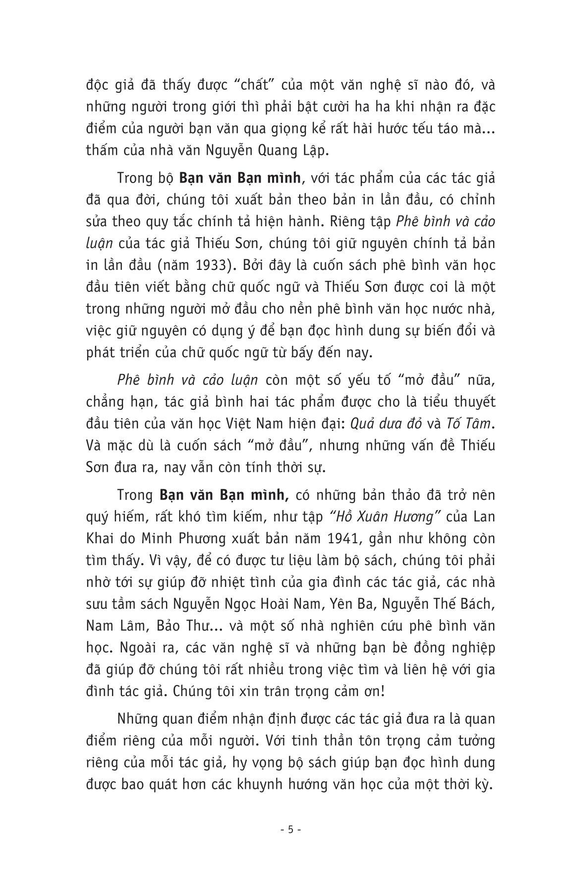 Sách Bạn Văn Bạn Mình: Mười Chín Chân Dung Nhà Văn Cùng Thời