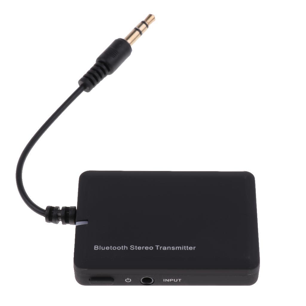 3.5mm Stereo Audio Bluetooth Transmitter Adapter Support A2DP For TV/PC/MP3