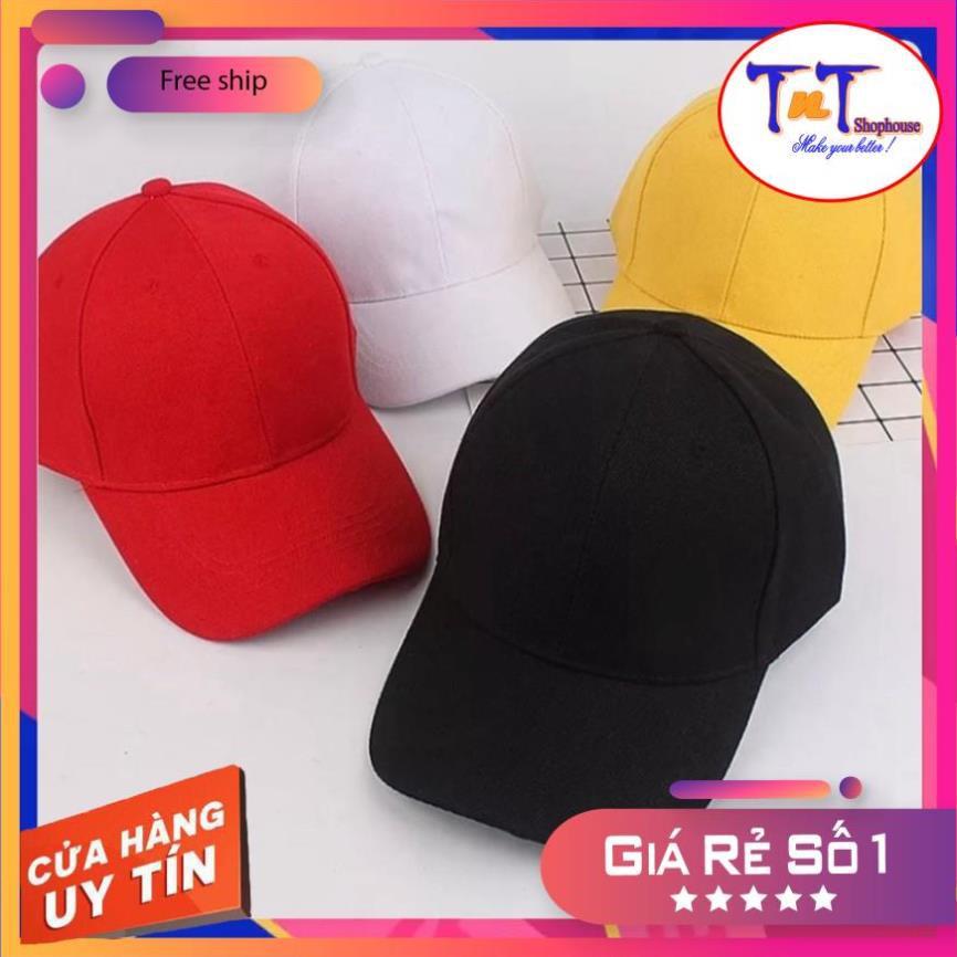 NKT01 Nón lưỡi trai basic nhiều màu sắc thời trang - nón kết dành cho nam và nữ, dáng Hàn Quốc hot trend