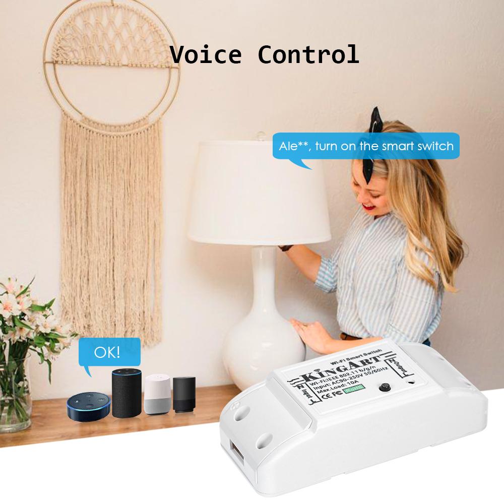 Công tắc Wi-Fi thông minh điều khiển từ xa bằng giọng nói