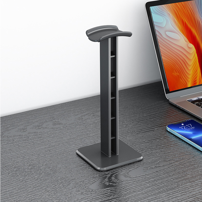 Headphone Stand - Giá treo tai nghe - giá đỡ tai nghe thân nhựa cao cấp - Có đế chống đổ, Thân đế chắc chắn siêu bền