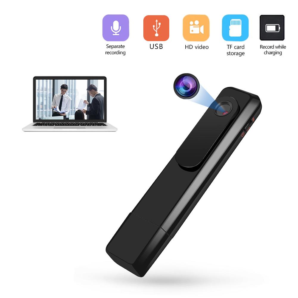 1pc Máy ảnh mini có thể đeo mini DV 1280p Full HD H.264 Máy ảnh máy ảnh PEN PEN Microbody Camara DVR Camera