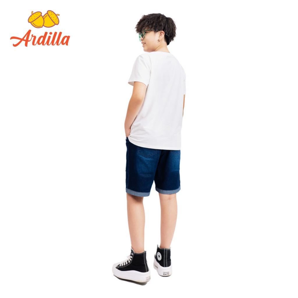 Quần Short Jeans Bé Trai ARDILLA Vải Mềm Mại, Kiểu Dáng Năng Động Phù Hợp Đi Chơi, Vận Động Cho Bé 8-15 Tuổi TB1605