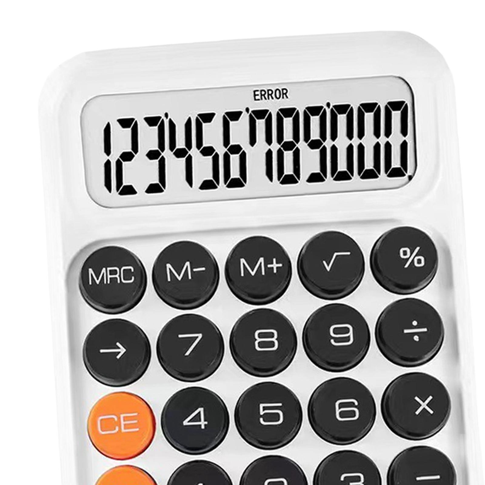 Calculator ,Standard Function Desktop Calculators with Big Button ,Portable Office Calculators for Business Use Travel