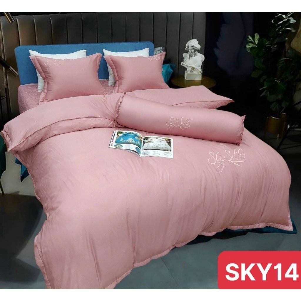 Bộ ga phủ lụa tencel mềm mát