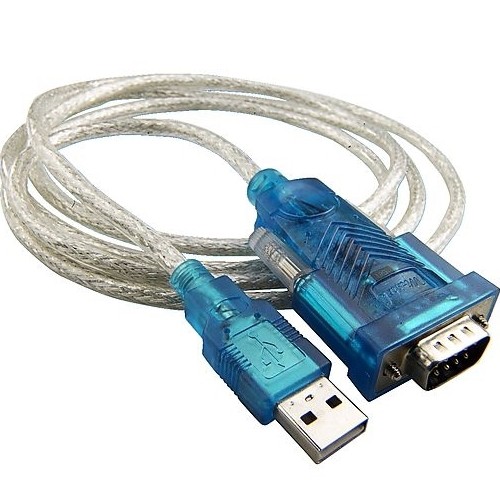 Cáp và Jack chuyển USB ra Cổng COM (RS232)