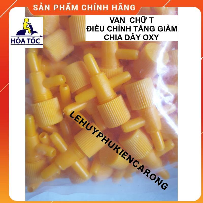 Van Oxy Chữ T Điều Chỉnh Tăng Giảm Và Nối Khí Chia Dây Oxy 4 Li Cho Hồ Cá Cảnh
