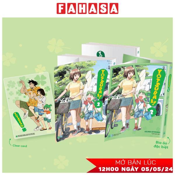 Hình ảnh Yotsuba&! - Tập 2 - Bản Đặc Biệt - Tặng Kèm Bìa Áo Đặc Biệt + Clear Card