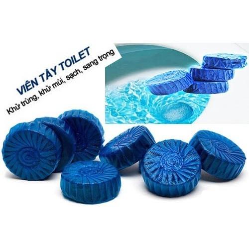 (Video Review) Bộ 60 Viên Khử Mùi Tẩy Bồn Cầu Thế Hệ Mới 2X - Viên Thả Toilet Diệt Khuẩn, Tẩy Sạch Vệ Sinh Vết Bám Bẩn