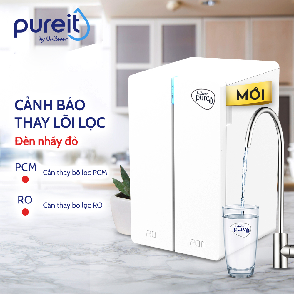 Máy lọc nước Pureit Tanka Âm tủ bếp với Công suất RO 5,000L , Hàng chính hãng