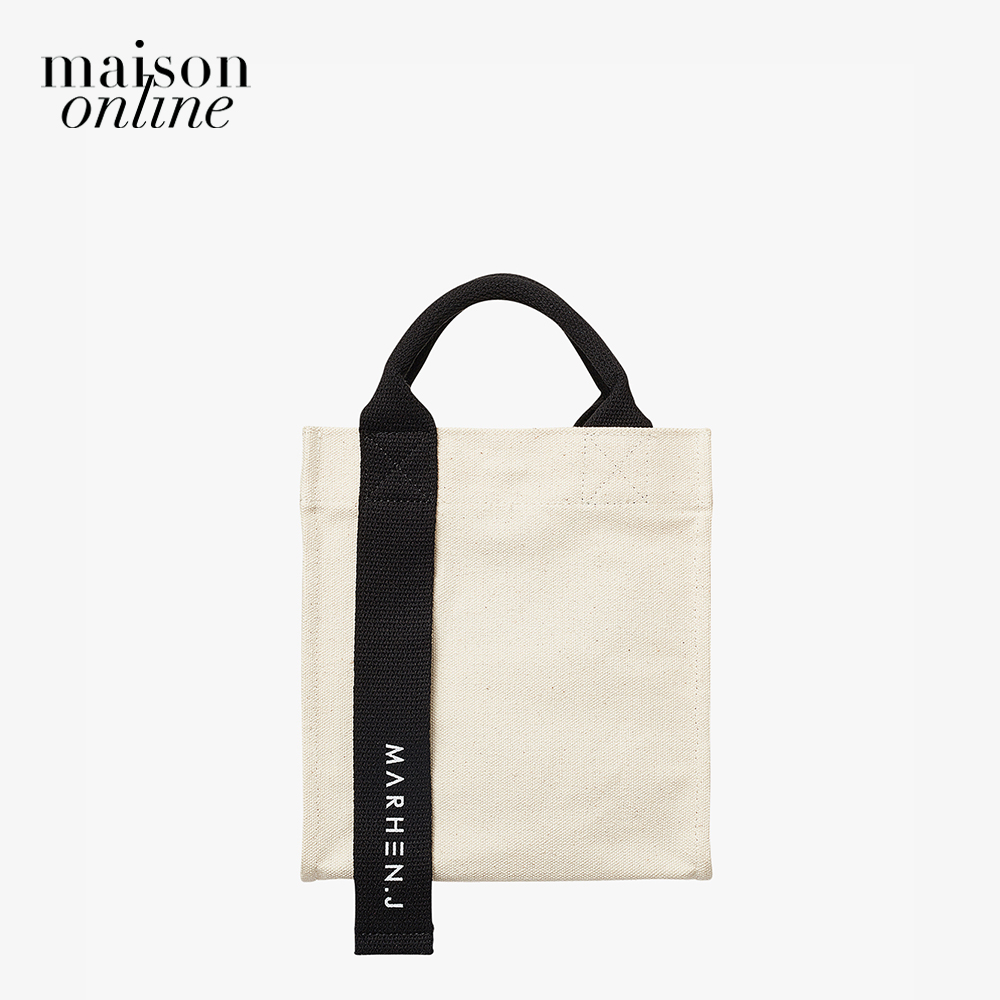 Marhen.J - Túi đeo vai chữ nhật vải bố Ricky Mini MJ18BRCKMN-CV